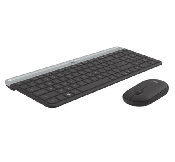 Logitech MK470 Slim Wireless Keyboard Mouse Combo Nano Receiver 1 Yr Warranty (LS)