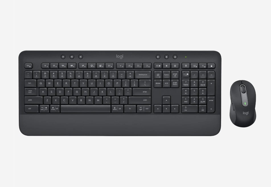 Logitech MK650 Wireless Keyboard & Mouse - Graphite for Business - Image 1