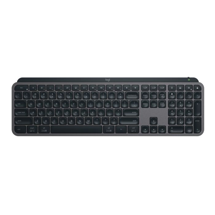 Logitech MX KEYS S Wireless ILLUMINATED Keyboard/ Rechargeable Li-Po (1500 mAh) battery Graphite  1-Year Limited Hardware Warranty - Image 4