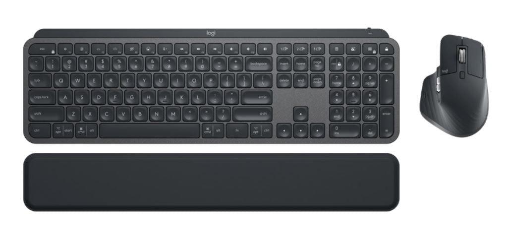 Logitech MX KEYS COMBO FOR BUSINESS | GEN 2 Performance Combo: MX Keys for Business, MX Master 3S for Business and MX Palm Rest - Image 1