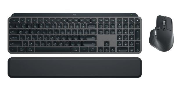 Logitech MX KEYS S COMBO Performance Combo: MX Master 3S, MX Keys S & MX Palm Rest 8000 DPI (Graphite) - Image 4