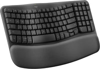 Logitech Ergo Series Wave Keys Wireless Ergonomic Keyboard (Graphite) - Image 4