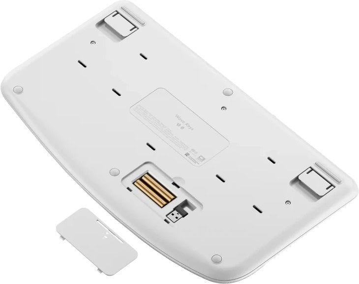 (LS) Logitech Ergo Series Wave Keys Wireless Ergonomic Keyboard (Off-white) - Image 3
