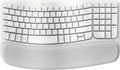 Logitech Ergo Series Wave Keys Wireless Ergonomic Keyboard (Off-white) - Image 1