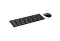 RAPOO 9320M Bluetooth 4.0, 5.0 + 2.4G  Wireless Multi-mode Keyboard Mouse Combo, Aluminium Base, 2400 DPI, 10M Range, Compact Black Retail Pack - Image 1