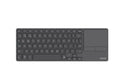 RAPOO E900T Wireless Keyboard w/ Touchpad, Up to 4 Devices Quick Switch, Ultra Slim 3.9mm, Aluminum Back, BT, 2.4Ghz. - Image 1