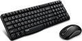 RAPOO X1800S 2.4GHz Wireless Optical Keyboard Mouse Combo Black - 1000DPI Nano - Image 1