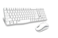 RAPOO X1800S 2.4GHz Wireless Optical Keyboard Mouse Combo Black - 1000DPI Nano - Image 2