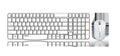 RAPOO X1800S 2.4GHz Wireless Optical Keyboard Mouse Combo Black - 1000DPI Nano - Image 1