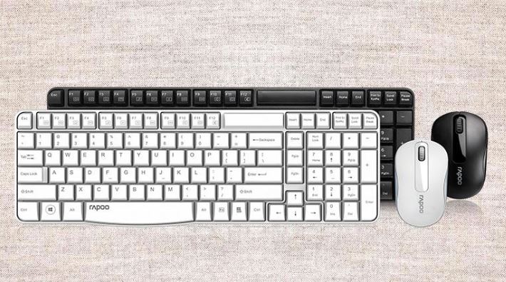 RAPOO X1800S 2.4GHz Wireless Optical Keyboard Mouse Combo Black - 1000DPI Nano - Image 3
