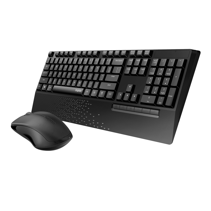 RAPOO X1960 Wireless Mouse and Keyboard Combo with Palm Res -1000DPI, Wireless 2.4G, 10m Range, Spill Resistant, Plug-and-Play - Image 3