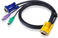 Aten KVM Cable 1.2m with VGA & PS/2 to 3in1 SPHD to suit CS7xE, CS13xx, CS17xxA, CS17xxi, CL5xxx, CL10xx, KL91xx, KN91xx - Image 2
