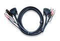 Aten KVM Cable 1.8m with DVI-D (Single Link) USB & Audio to DVI-D (Single Link), USB & Audio - Image 1