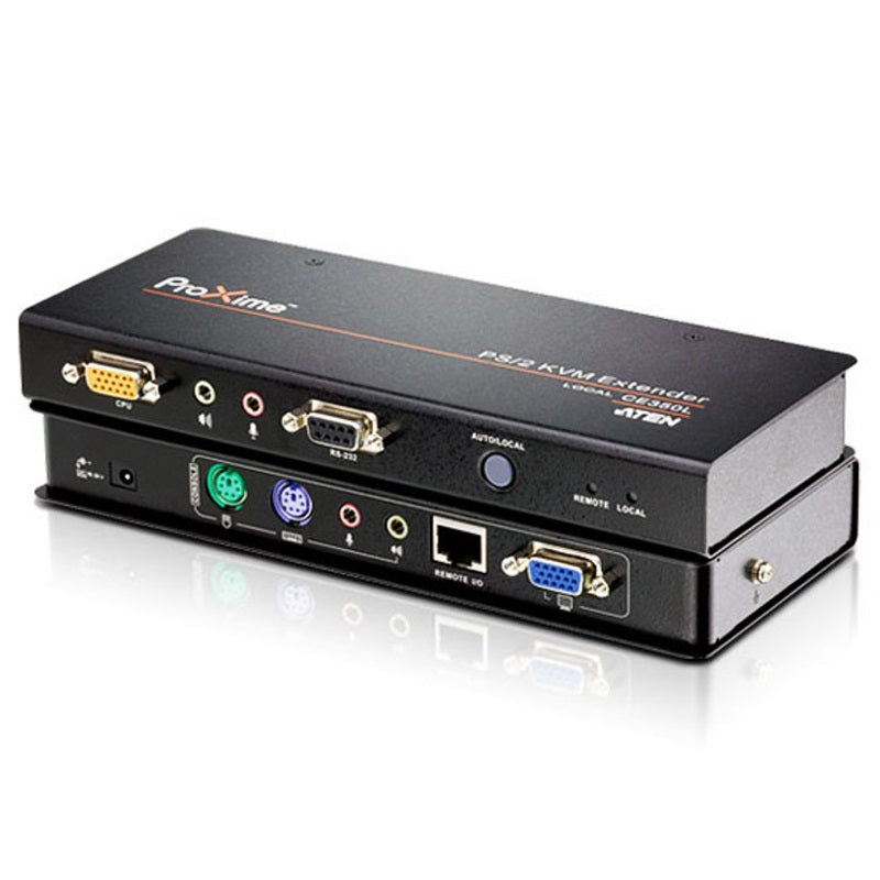 Aten PS/2 VGA KVM Console Extender with Audio & RS232 - 1920x1200 or 150m Max - Image 1