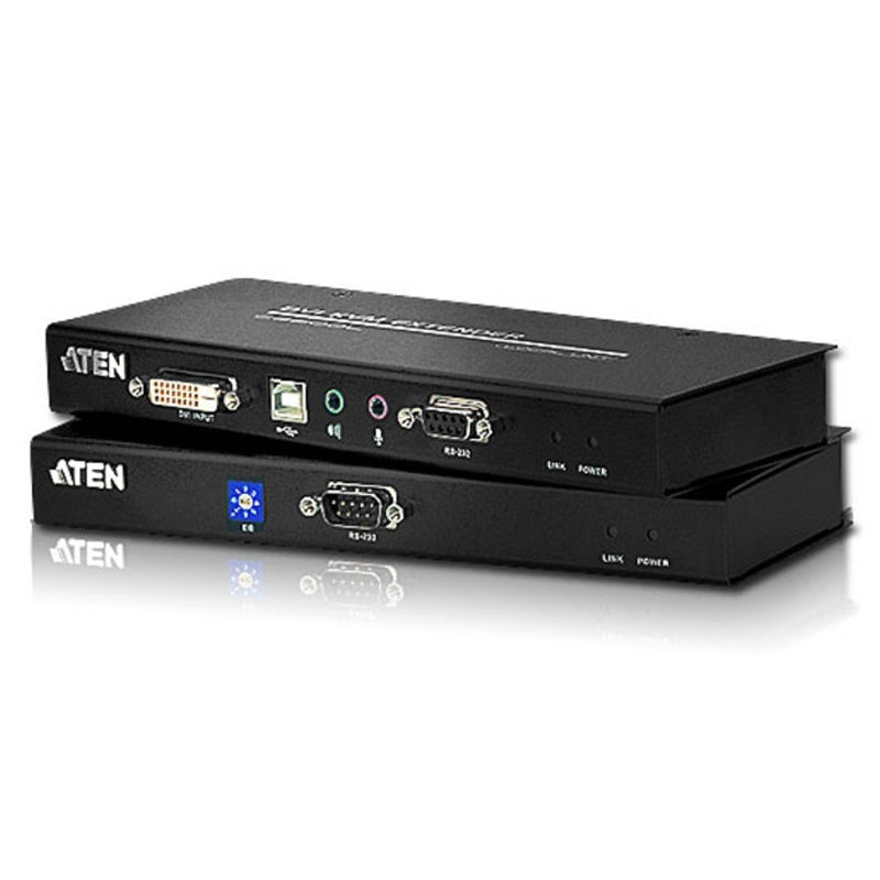 Aten USB Single Link DVI KVM Console Extender with Audio & RS232 - 1920x1200 - Image 5