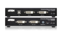 Aten HDBaseT2.0  DVI Dual View USB KVM Console Extender  w/RS-232 - Image 2