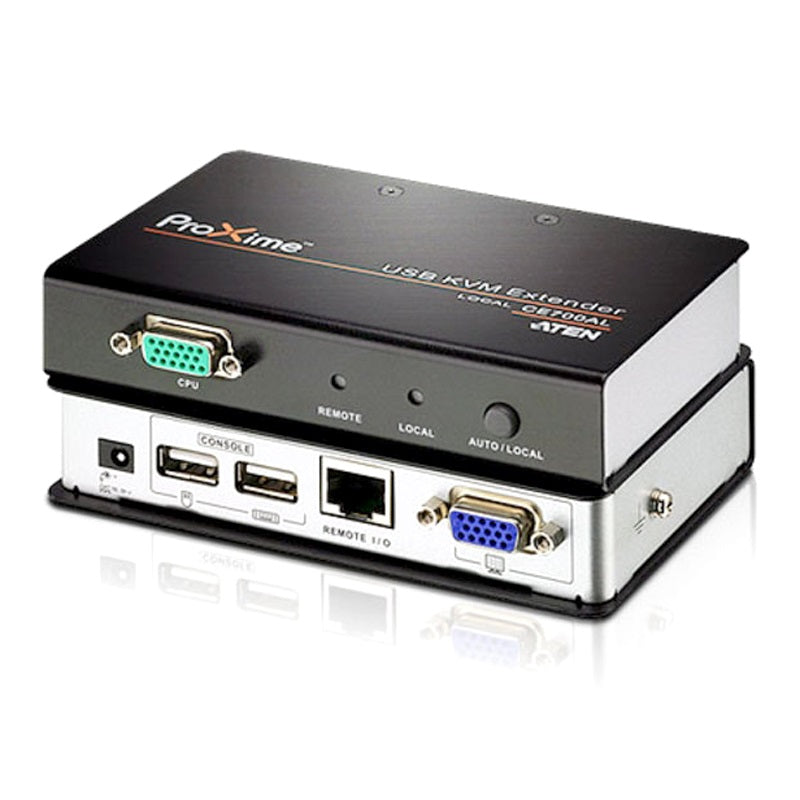 Aten KVM Extender Kit VGA/USB Cat 5 Extender w/ Local Access, 1920x1200@60Hz 30m, 1600x1200@60Hz 100m, 1280x1024@60Hz 150m - Image 5