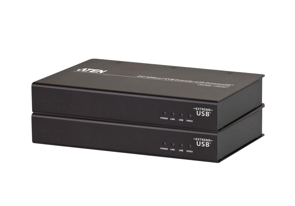 Aten USB Single Link DVI KVM Console Extender with 3x ExtreamUSB 2.0 Ports - 1920x1200 or 100m Max - Image 4