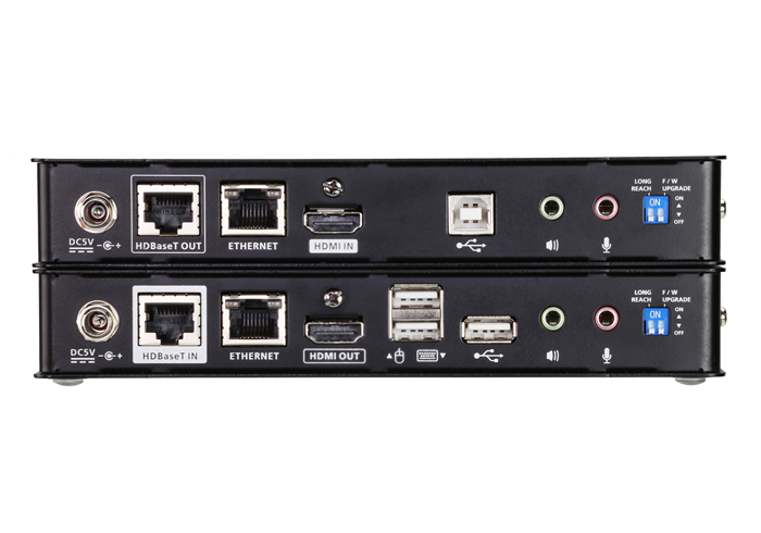 Aten 4K HDMI HDBaseT 2.0 KVM Extender with RS232, 1x CE820L + 1x CE820R, Long distance with superior video quality - Image 2