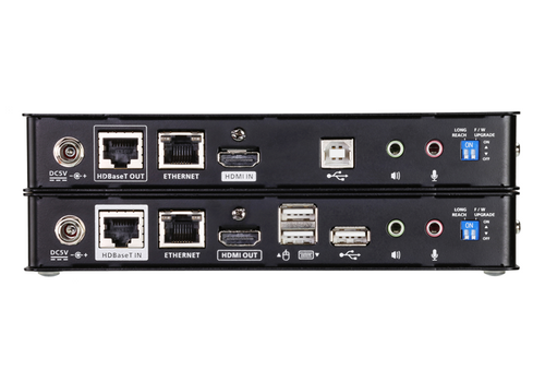 Aten 4K HDMI HDBaseT 2.0 KVM Extender with RS232, 1x CE820L + 1x CE820R, Long distance with superior video quality - Image 2