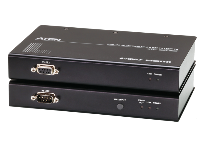 Aten 4K HDMI HDBaseT 2.0 KVM Extender with RS232, 1x CE820L + 1x CE820R, Long distance with superior video quality - Image 3