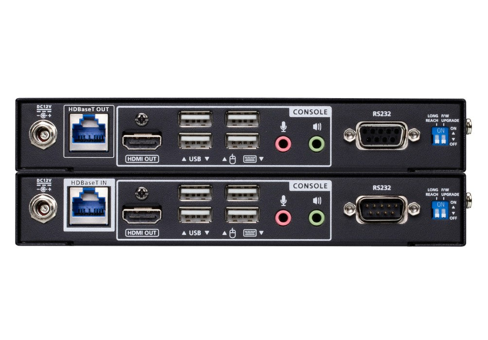 ATEN USB True 4K HDMI HDBaseT 3.0 KVM Extender with Audio, RS232 and Ethernet Signal Transmission - Supports 4K @ 100m, 1x CE840L + 1x CE840R - Image 3