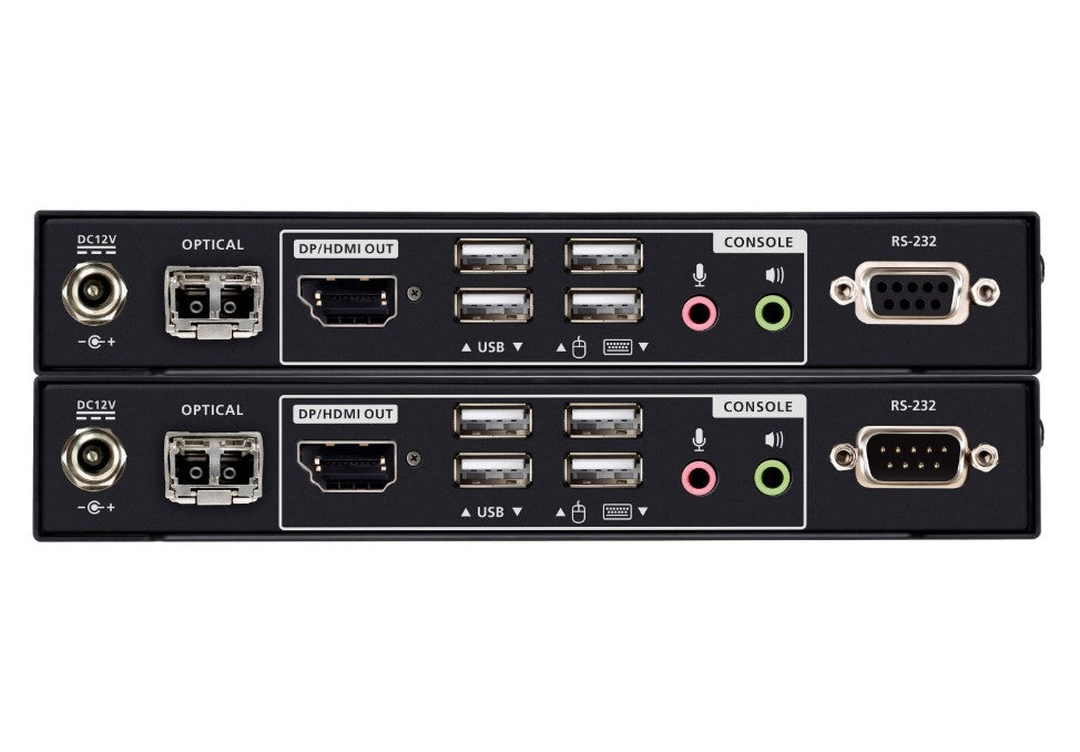 Aten USB True 4K DisplayPort/HDMI Optical KVM Extender (True 4K @ 300 m) - Image 2
