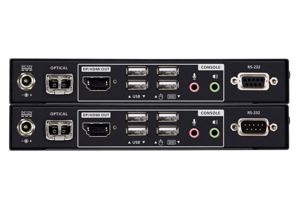 Aten USB True 4K DisplayPort/HDMI Optical KVM Extender (True 4K @ 300 m)