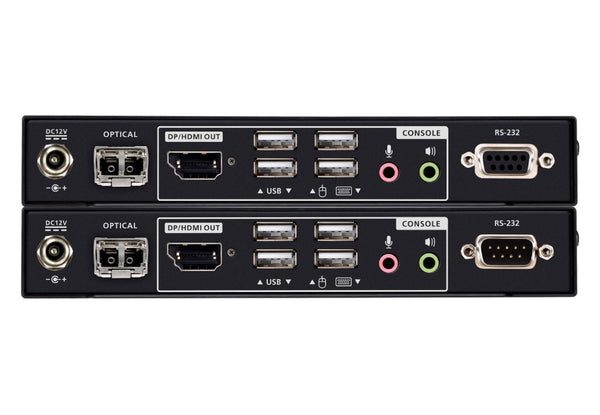 Aten USB True 4K DisplayPort/HDMI Optical KVM Extender (True 4K @ 10 km)
