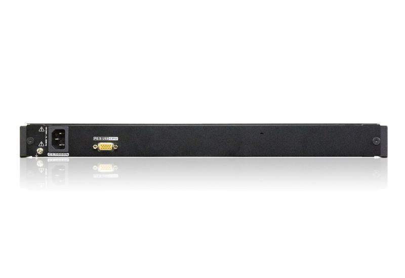 Aten Rackmount Single Rail LCD Console VGA PS/2-USB w/ 19" LCD Display, 1x Custom KVM Cable Included, 1280x1024@75hz Display, LED Illumination - Image 2
