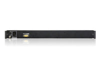 Aten Rackmount Single Rail LCD Console VGA PS/2-USB w/ 19" LCD Display, 1x Custom KVM Cable Included, 1280x1024@75hz Display, LED Illumination - Image 2