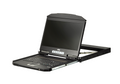 Aten Rackmount Single Rail LCD Console HDMI USB w/ 18.5" LCD Display, 1x Custom KVM Cable Included, 1920x1080@60hz Display, LED Illumination - Image 1
