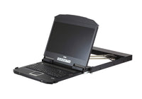Aten Rackmount Dual Rail LCD Console VGA,HDMI,DVI & USB w/ 18.5" LCD Display, 1x Custom KVM Cable Included, 1920x1080@60hz Display, LED Illumination L - Image 5