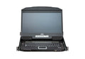 Aten 18.5" Short Depth 4-Port HDMI LCD KVM, Dual Rail and widescreen support, Superior video quality, Video DynaSync™, EDID Expert™ , Auto Scan mode - Image 1