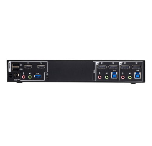 Aten CM1942-AT-U 2-Port 4K DisplayPort Dual Display Mini-Matrix Boundless KVM Switch, Resolutions up to 4K DCI (4096 x 2160 @ 60 Hz) - Image 2