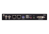 Aten Single Port DVI KVM Over IP with Audio and Virtual Media, supports up to 1920 x 1200 @ 60Hz, 1 DVI USB KVM Cable included, Dual RS232 serial port - Image 2