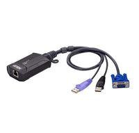 ATEN USB VGA KVM over IP Mini, VGA input resolutions up to 1920 × 1200 @ 60 Hz with 24-bit color depth, Hook design, BIOS level access - Image 3