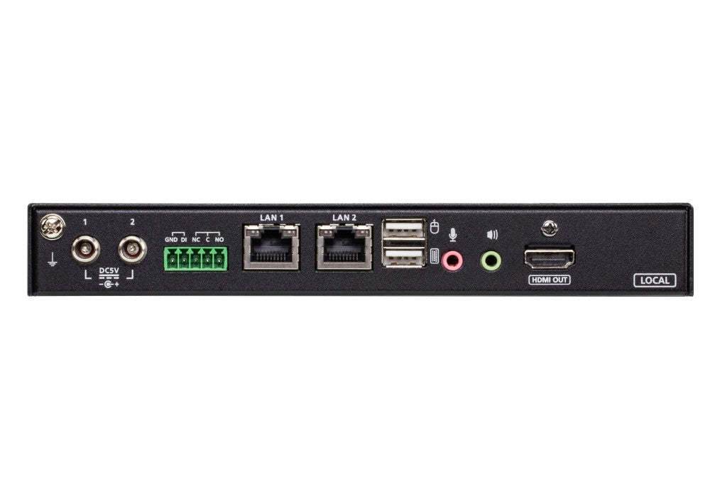 Aten 1-Local / Remote Shared Access Single Port 4K HDMI KVM over IP Switch with Redundant LAN and Power, up to 4K DCI (4096 x 2160) @ 30 Hz - Image 3