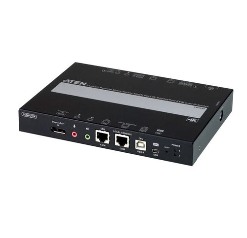 Aten CN9950 1-Local/Remote Share Access Single Port 4K DisplayPort KVM over IP Switch - Image 1
