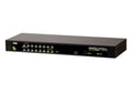 Aten Rackmount KVM Switch 16 Port VGA PS/2-USB, KVM Cables NOT Included, Selection Via Front & USD Menu, Broadcast Mode - Image 1