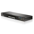 Aten Desktop KVMP Switch 4 Port Dual Display DVI Dual Link w/ audio, 2x Custom KVM Cables Included, 2x USB Port, Selection Via Front Panel - Image 1
