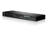 Aten Rackmount KVM Switch 8 Port VGA PS/2-USB, 2x Custom KVM Cables Included, Broadcast Mode, Daisy Chainable for up to 256 Devices - Image 4