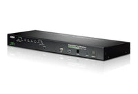Aten 8 Port Rackmount USB-PS/2 VGA KVMP Over IP Switch with USB 2.0 Hub and Daisy Chain - Image 1