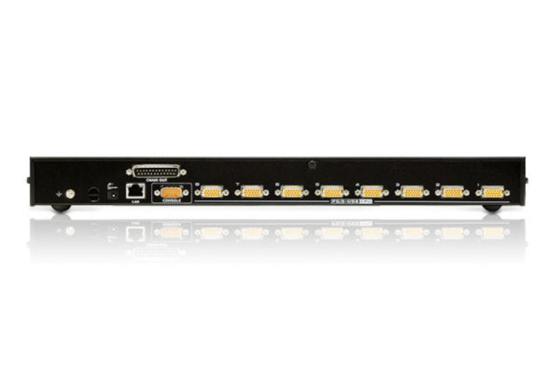 Aten 8 Port Rackmount USB-PS/2 VGA KVMP Over IP Switch with USB 2.0 Hub and Daisy Chain - Image 2