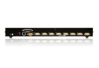 Aten 8 Port Rackmount USB-PS/2 VGA KVMP Over IP Switch with USB 2.0 Hub and Daisy Chain - Image 2