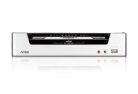 Aten Desktop KVMP Switch 2 Port Single Display HDMI w/ Dolby HD audio, 2x Custom KVM Cables Included, 2x USB Port, Selection Via Front Panel - Image 3
