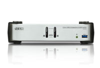 Aten Desktop KVMP Switch 2 Port Single Display DisplayPort w/ audio, Cables Included, 2x USB Port, Selection Via Front Panel - Image 3