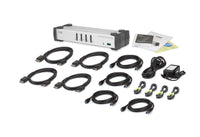 Aten Desktop KVMP Switch 4 Port Single Display DisplayPort w/ audio, Cables Included, 2x USB Port, Selection Via Front Panel - Image 4