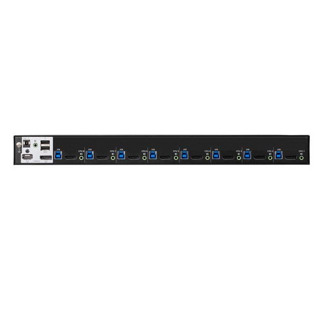 Aten CS19208 8-Port USB 3.0 4K Display Port KVM Switch, Superior video quality, Cascadable to two levels, Multi-display feauture, Video DynaSync™ - Image 2
