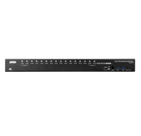 Aten CS19216, 16- Port USB3.0 4K DisplayPort KVM Switch, Superior video quality, Cascadable to two levels-control up to 256 computers, Video DynaSync™ - Image 3